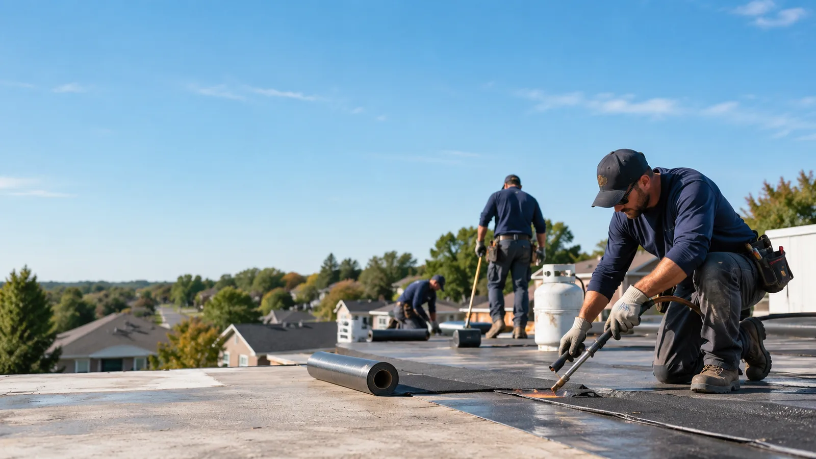 Flat Roof Leak Repair providers in Okeene, OK